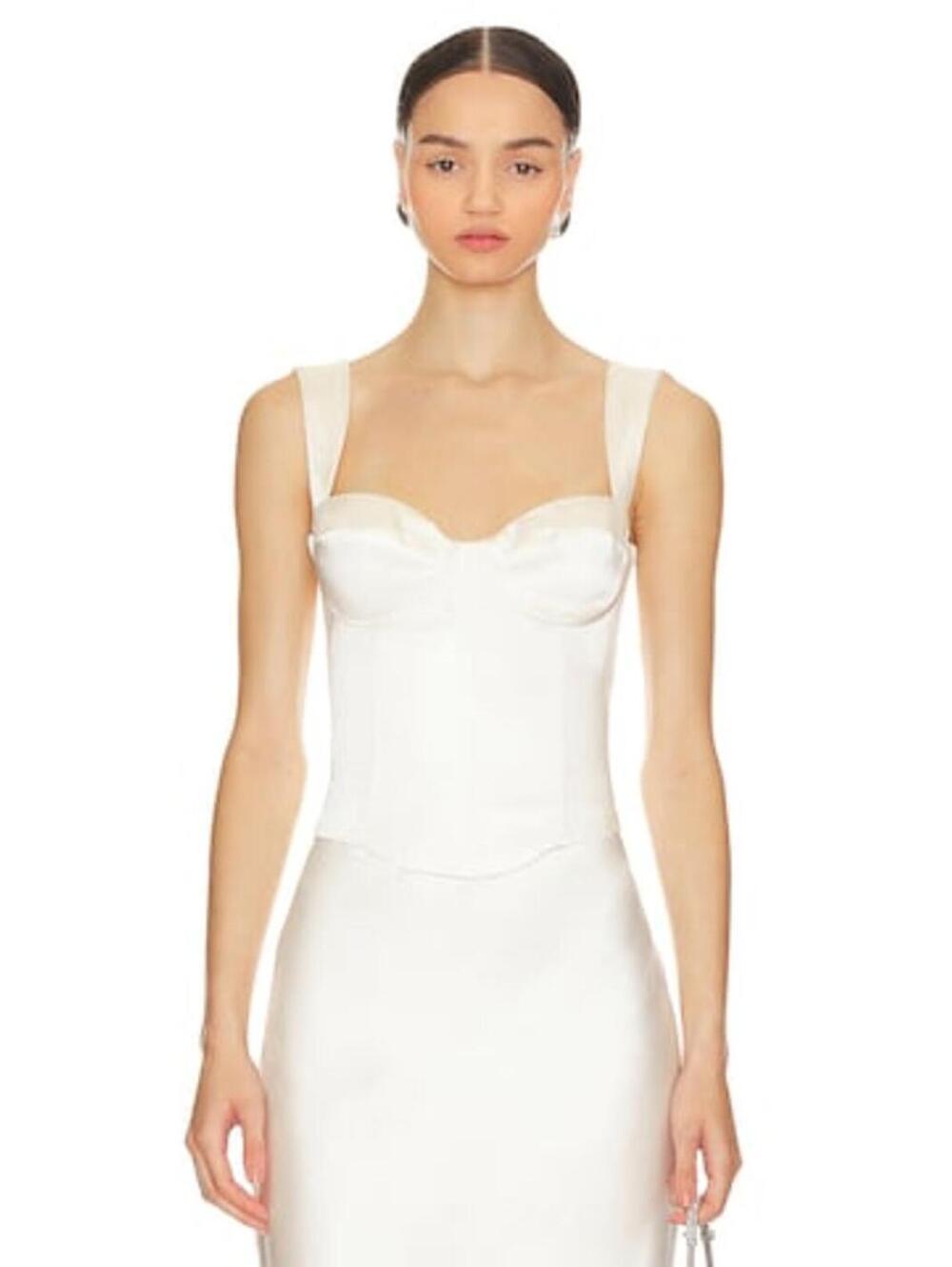 Runaway The Label Oura Bustier in Ivory
